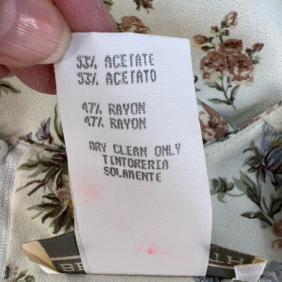 Vintage Benson and Smith Women's Dress Size 7/8 Cottagecore Floral Vintage Femme - Picture 10 of 14